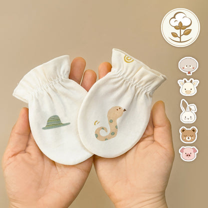 現貨) Organic Baby Hand Gloves有機棉嬰兒手套
