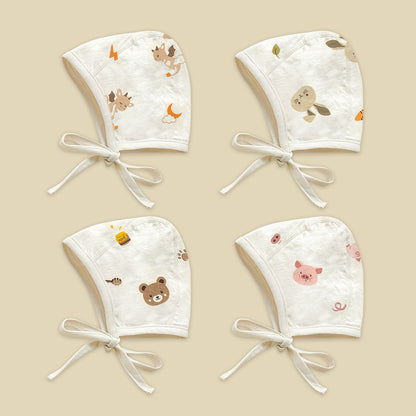 現貨) Organic Baby Bonnet 有機棉嬰兒帽子