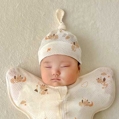 補貨中) Organic Mesh Organic Hat  有機棉網眼嬰兒帽子