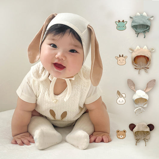 現貨) Animal Bonnet 可愛動物造型帽仔