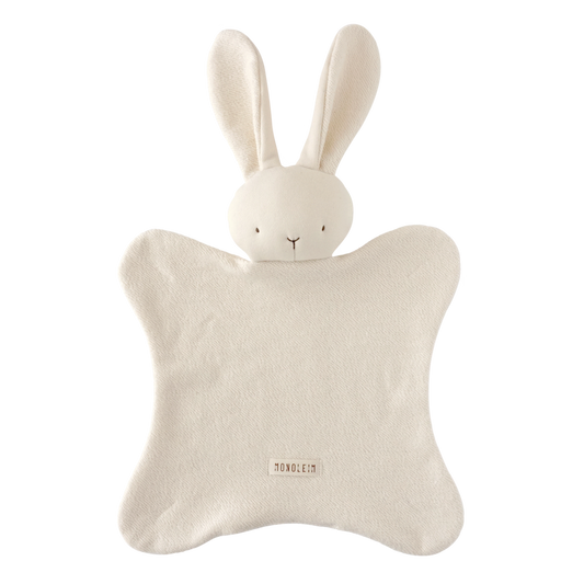 MONOLEIM 柔軟親膚兔寶寶安撫巾 Organic Hug Rabbit