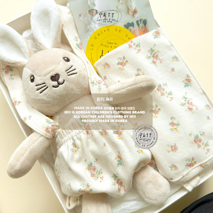 預訂補貨中) 口水肩+安撫公仔+孭帶set 禮盒套裝Gift Set