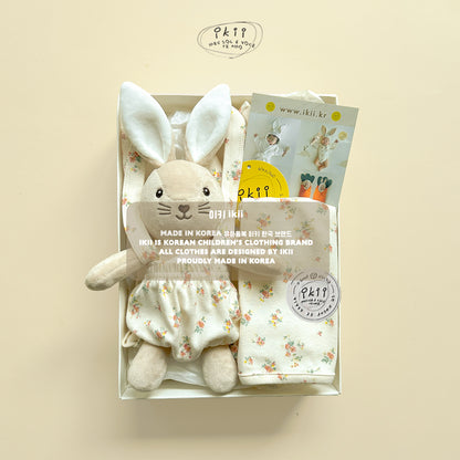 預訂補貨中) 口水肩+安撫公仔+孭帶set 禮盒套裝Gift Set