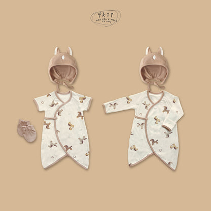 Horse Baby 可愛馬仔初生Romper套裝 (Farm Horse)