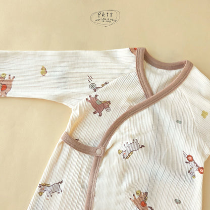 Horse Baby 可愛馬仔初生Romper套裝 (Scooter Horse)