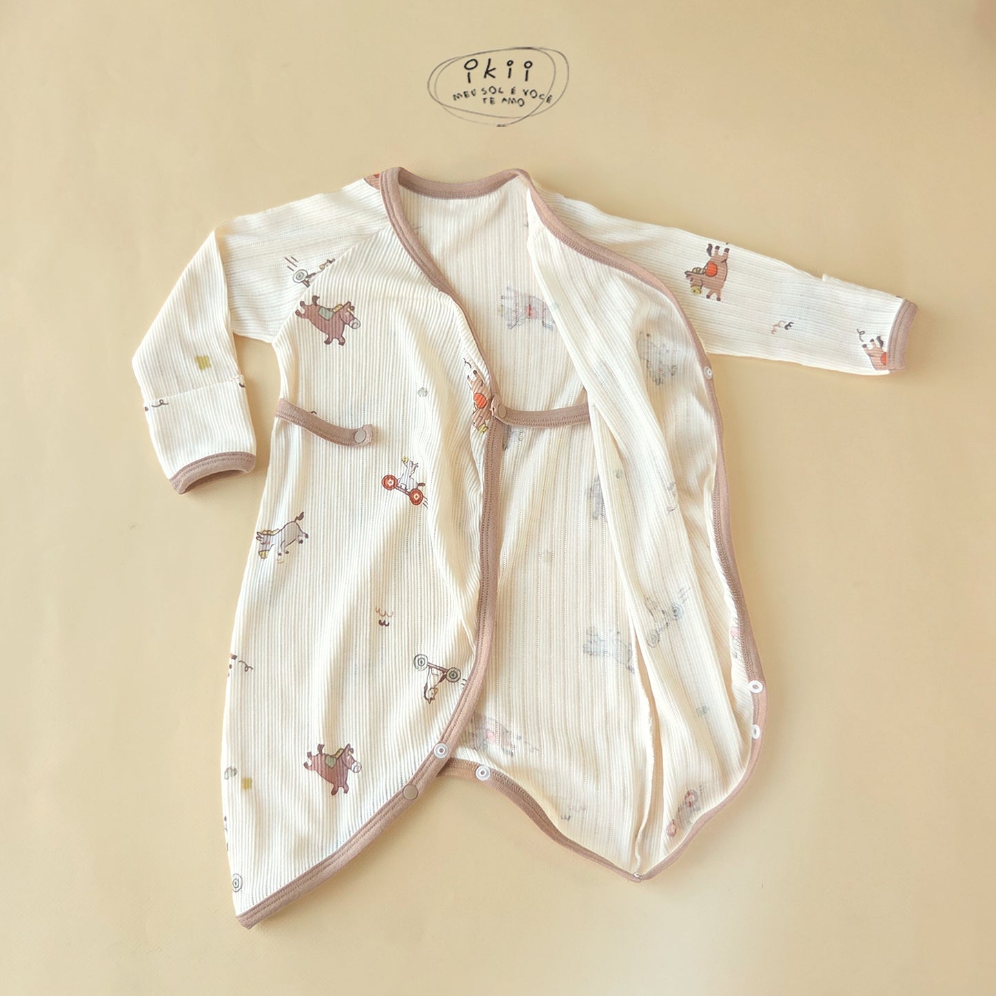 Horse Baby 可愛馬仔初生Romper套裝 (Scooter Horse)