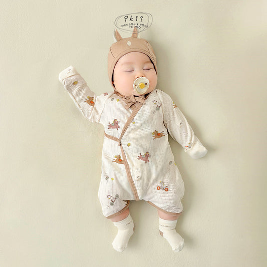 Horse Baby 可愛馬仔初生Romper套裝 (Scooter Horse)