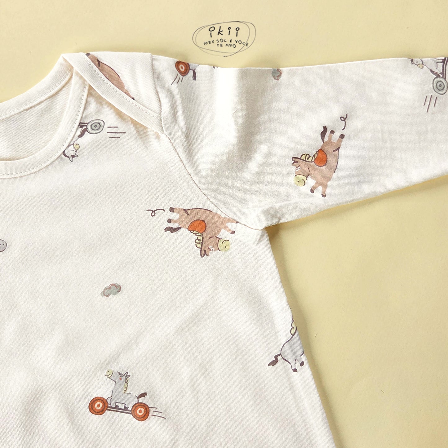 Horse Baby 滑板馬仔初生包屁衣 Bodysuit