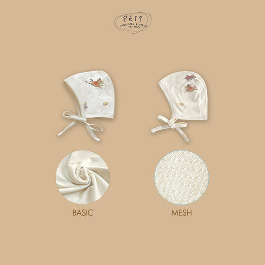 Horse Baby 滑板馬仔初生Orangic Bonnet