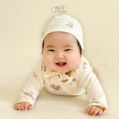 Horse Baby 滑板馬仔初生Orangic Bonnet