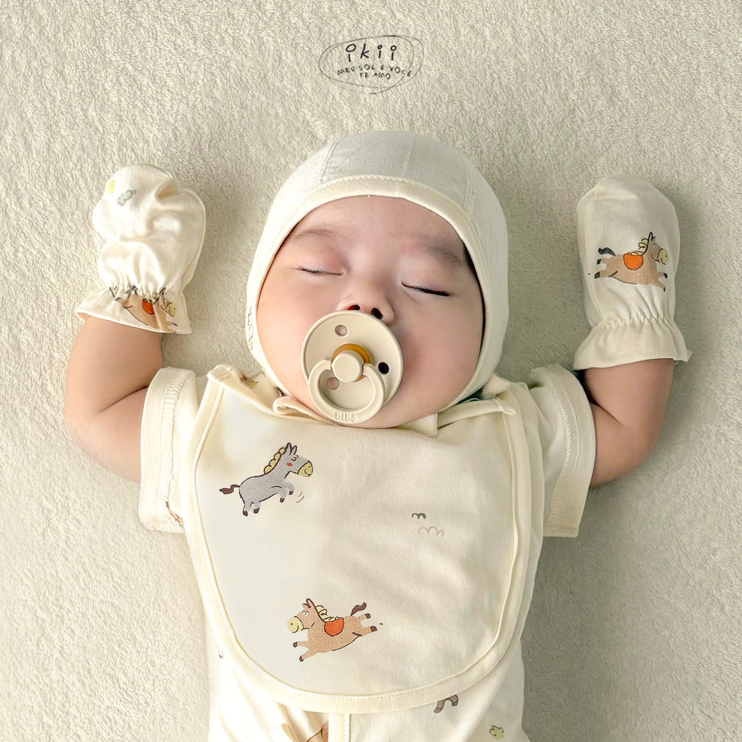 Horse Baby 滑板馬仔初生Orangic Hand Wrap 手套