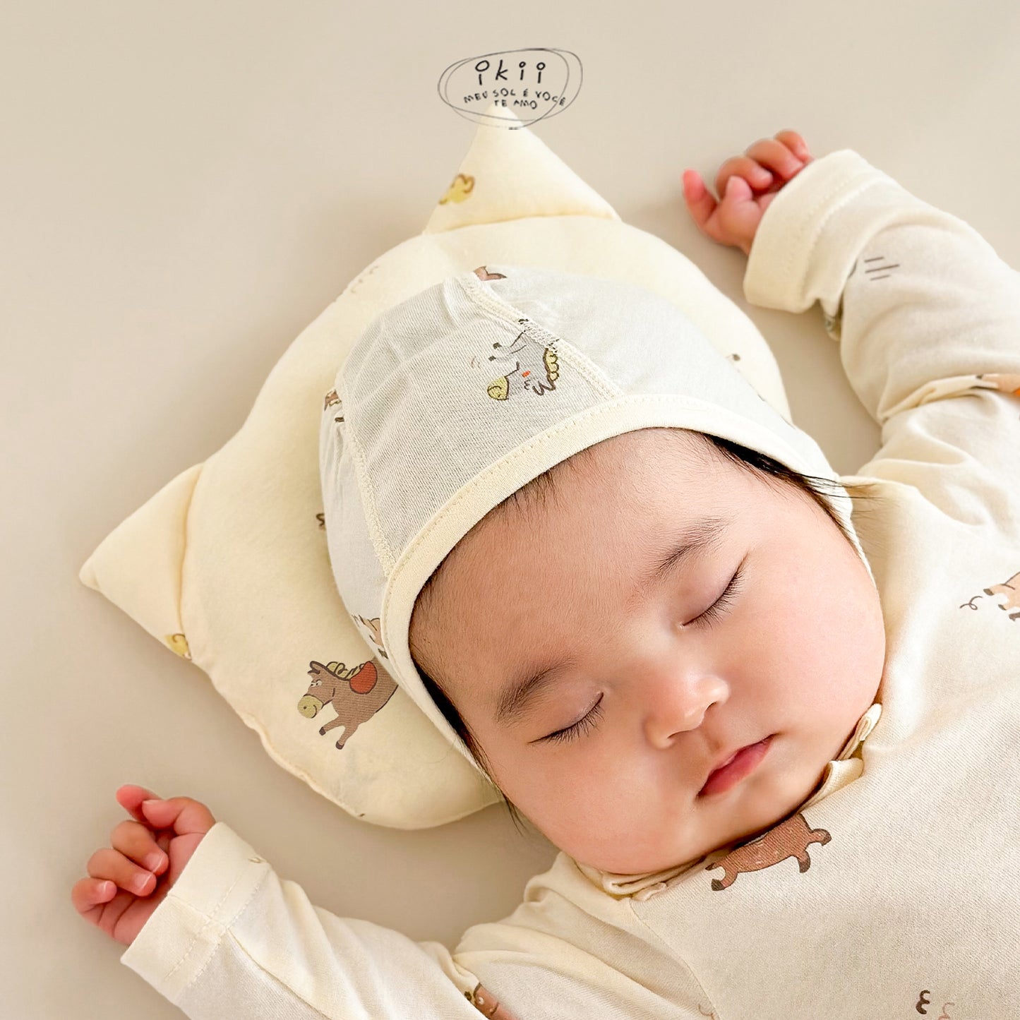 Horse Baby 滑板馬仔初生Orangic Pillow