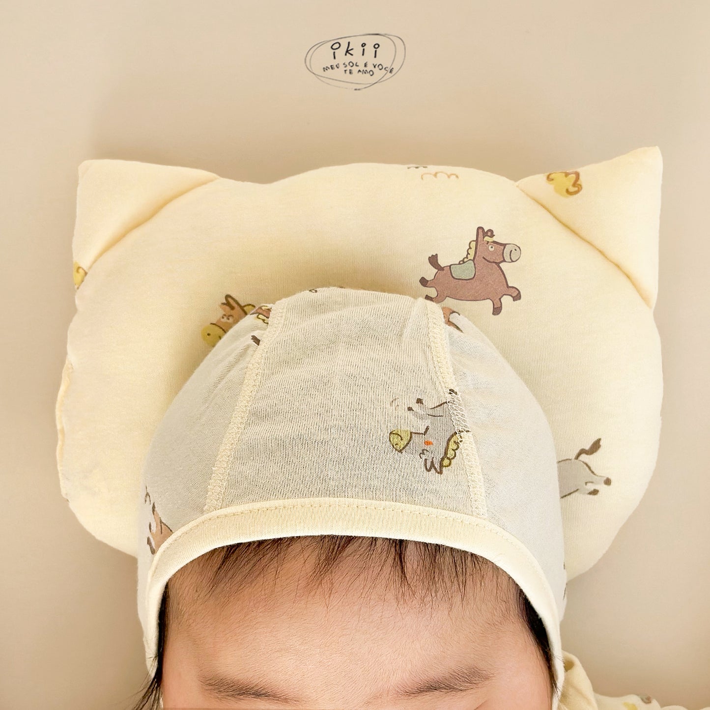 Horse Baby 滑板馬仔初生Orangic Pillow