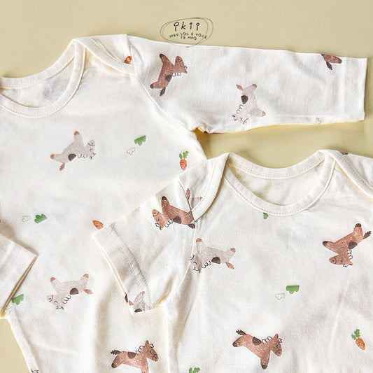 Horse Baby 蘿蔔馬仔初生包屁衣 Bodysuit