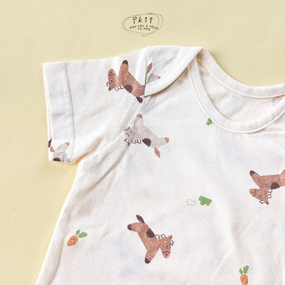 Horse Baby 蘿蔔馬仔初生包屁衣 Bodysuit
