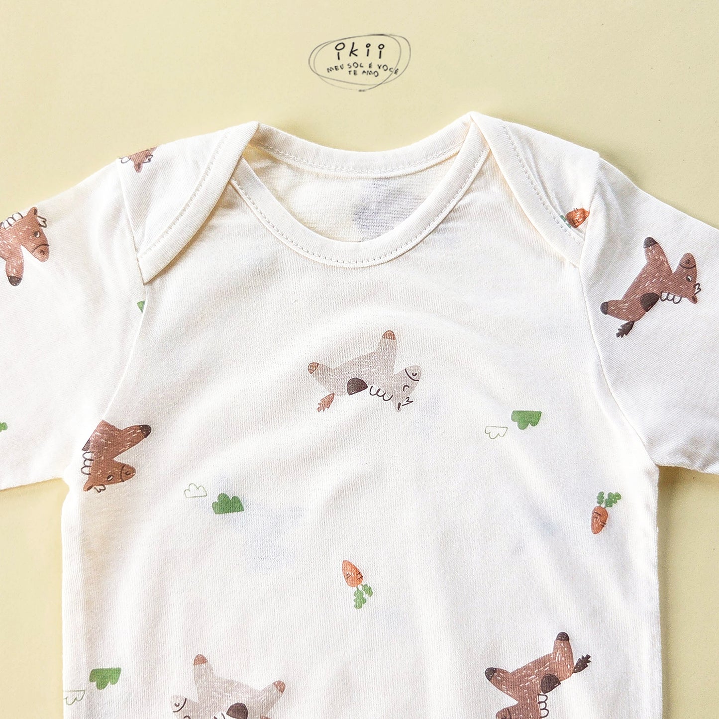 Horse Baby 蘿蔔馬仔初生包屁衣 Bodysuit