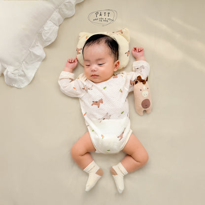 Horse Baby 蘿蔔馬仔初生包屁衣 Bodysuit