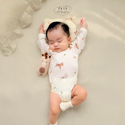 Horse Baby 蘿蔔馬仔初生包屁衣 Bodysuit