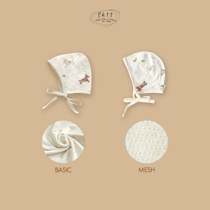 Horse Baby 蘿蔔馬仔初生Orangic Bonnet