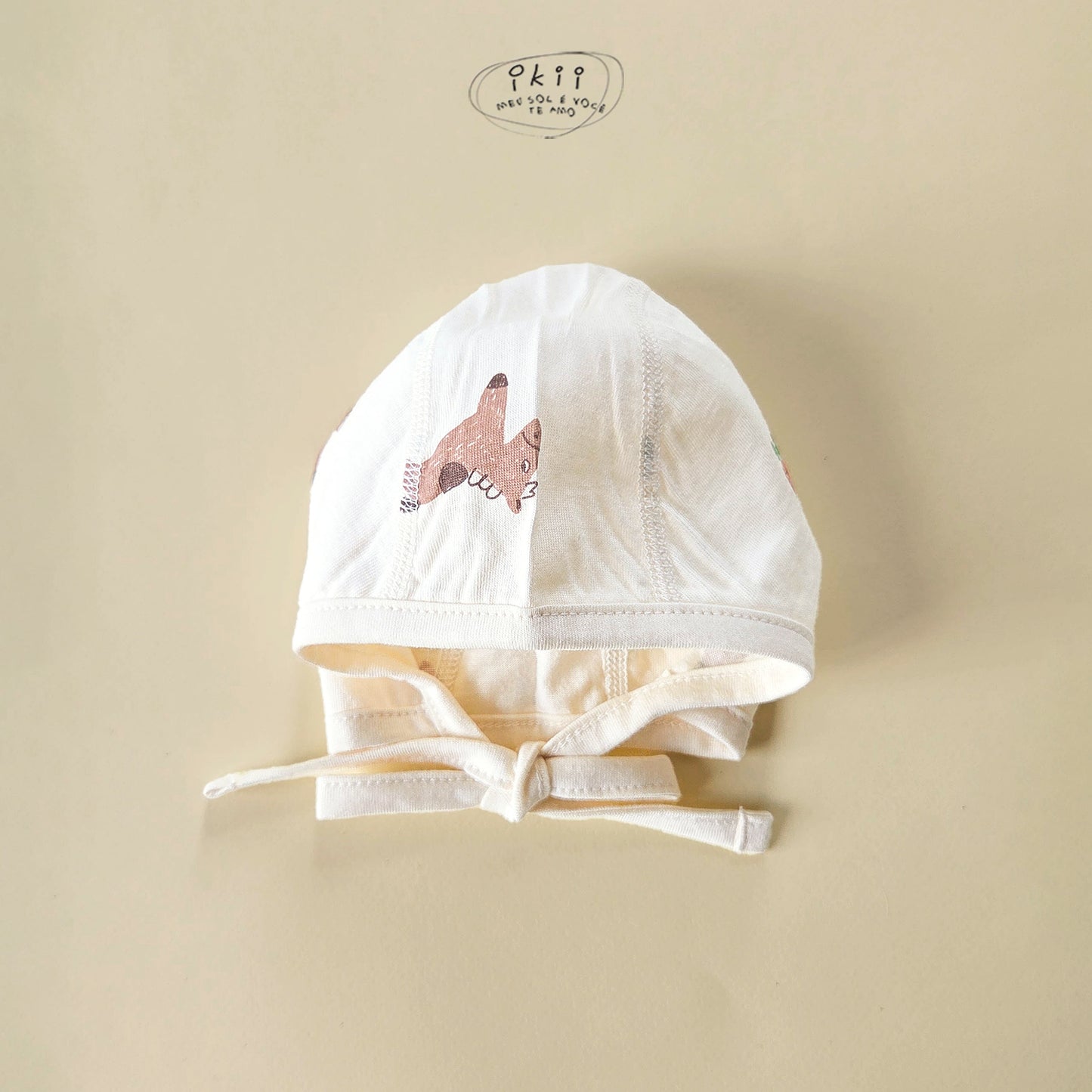 Horse Baby 蘿蔔馬仔初生Orangic Bonnet