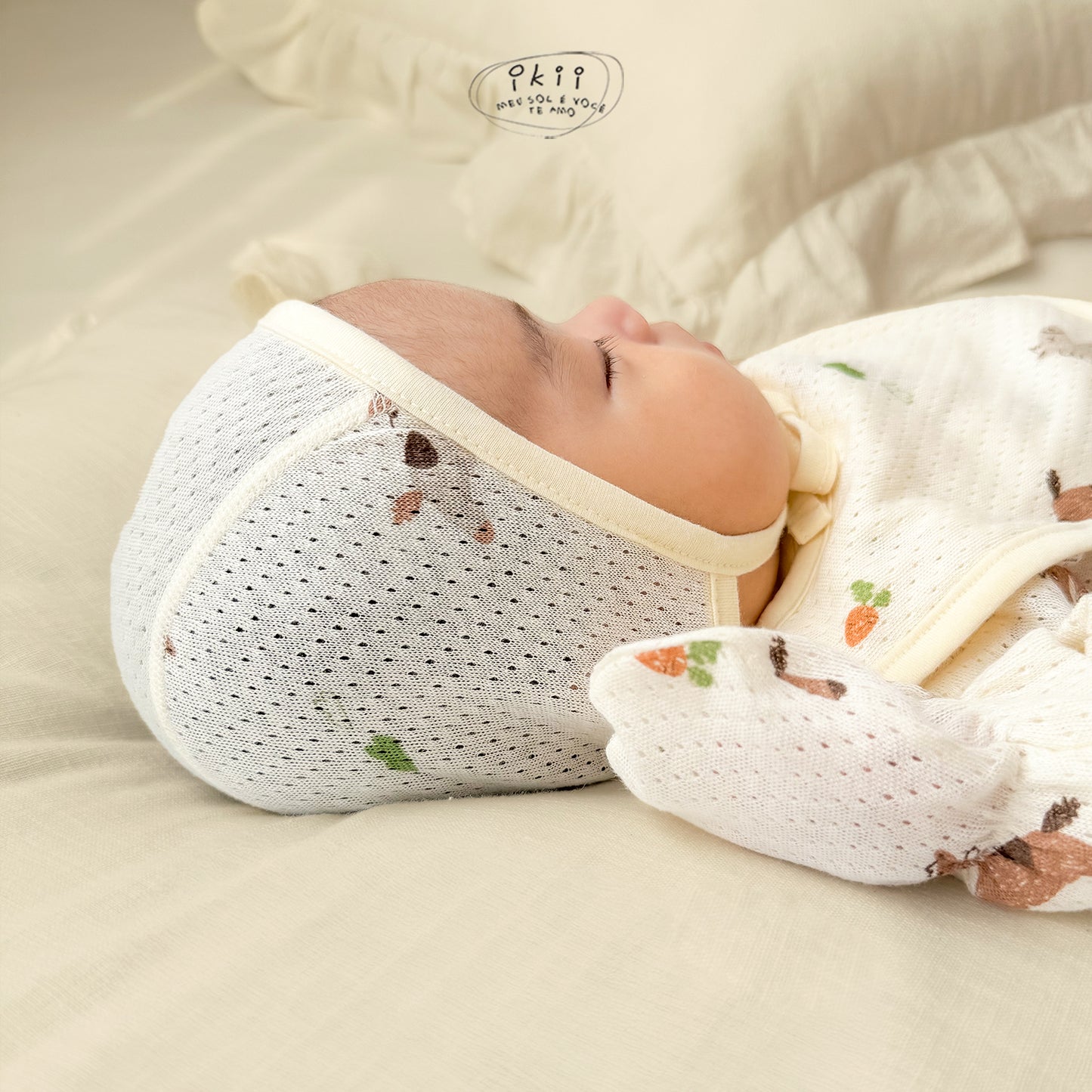 Horse Baby 蘿蔔馬仔初生Orangic Bonnet