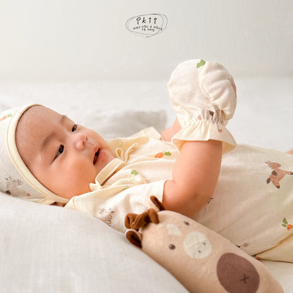 Horse Baby 蘿蔔馬仔初生Orangic Hand Wrap 手套