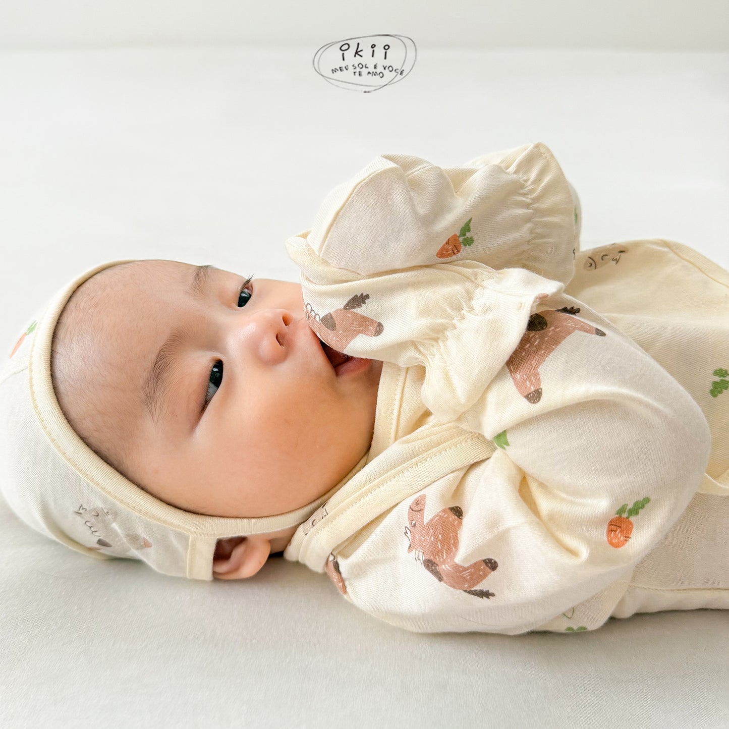 Horse Baby 蘿蔔馬仔初生Orangic Hand Wrap 手套