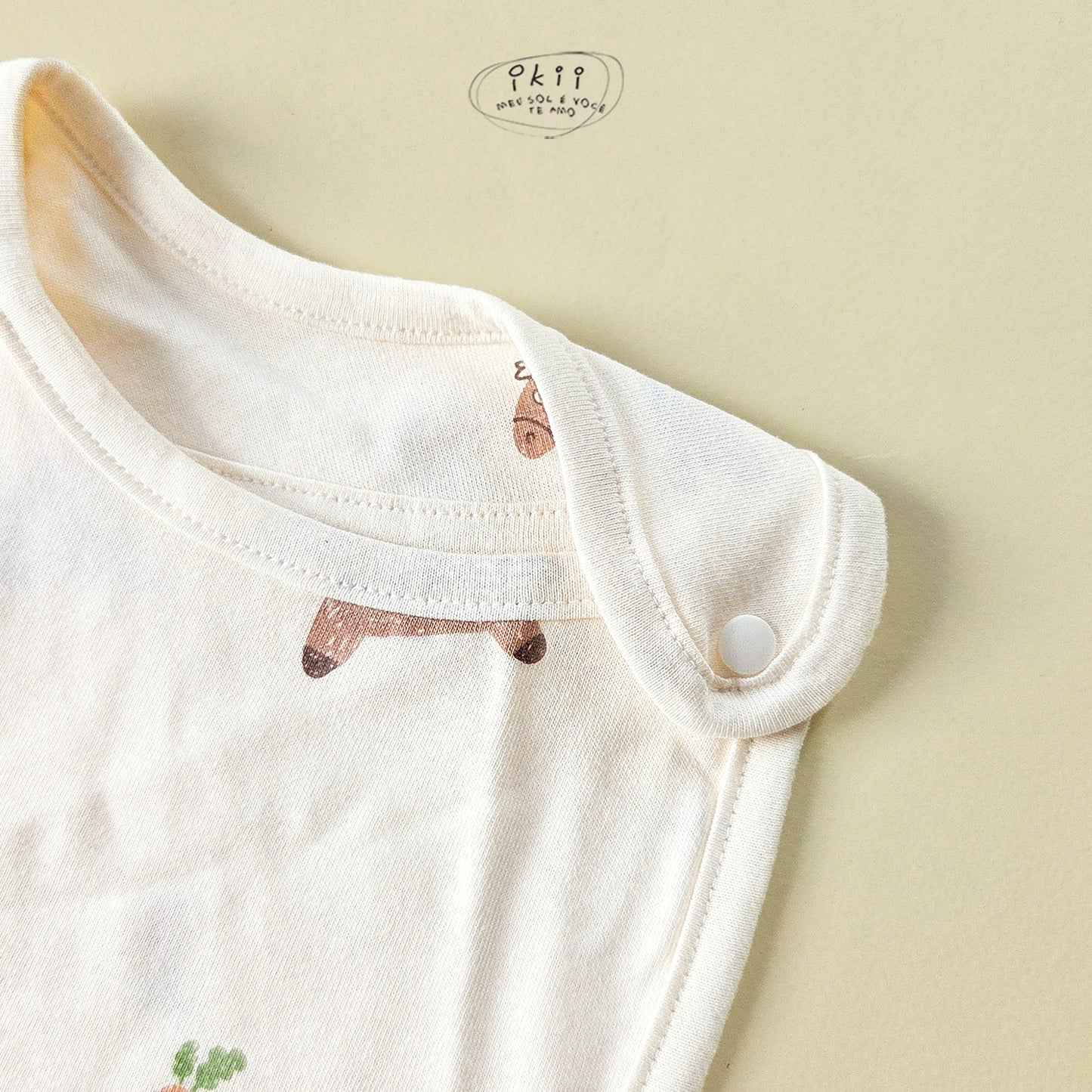 Horse Baby 蘿蔔馬仔初生Orangic Bib