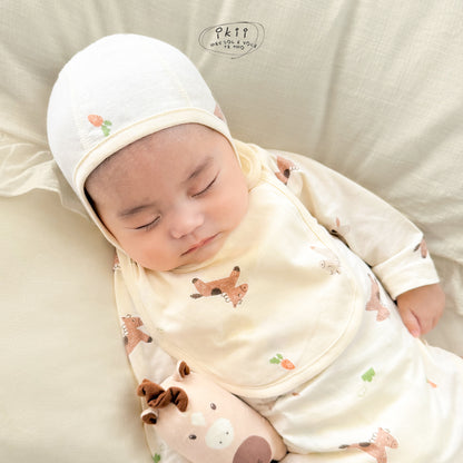 Horse Baby 蘿蔔馬仔初生Orangic Bib