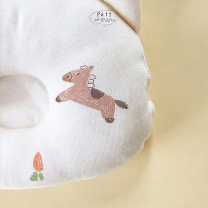 Horse Baby 蘿蔔馬仔初生Orangic Pillow