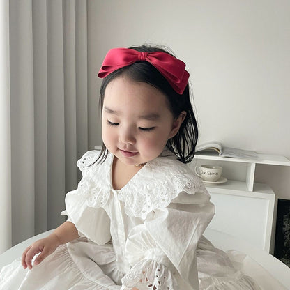 𝚑𝚊𝚗𝚍𝚖𝚊𝚍𝚎 ✿ Ribbon Hairband (43cm)