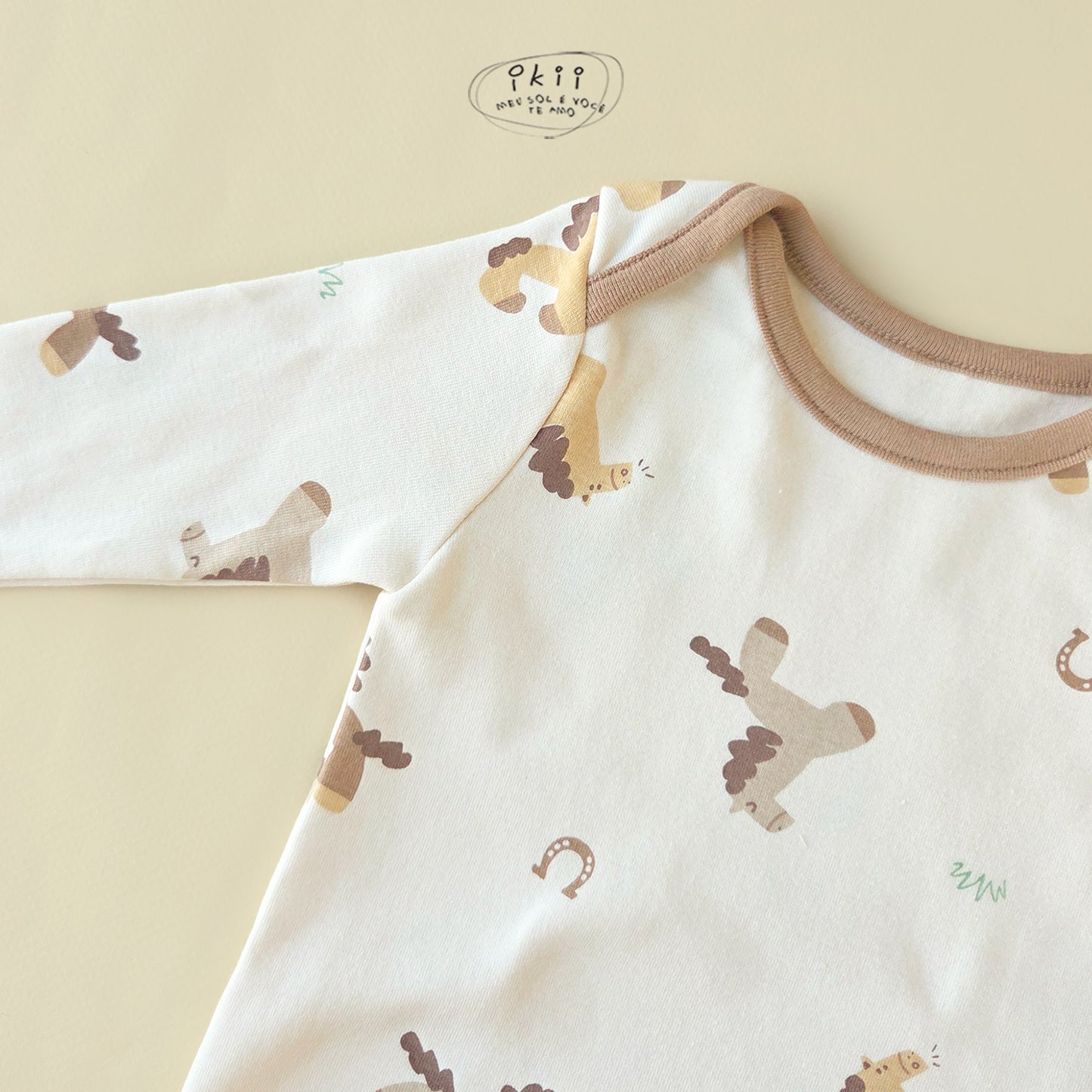 Horse Baby 可愛馬仔連身衣連帽套裝 (Farm Horse)