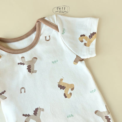 Horse Baby 可愛馬仔連身衣連帽套裝 (Farm Horse)