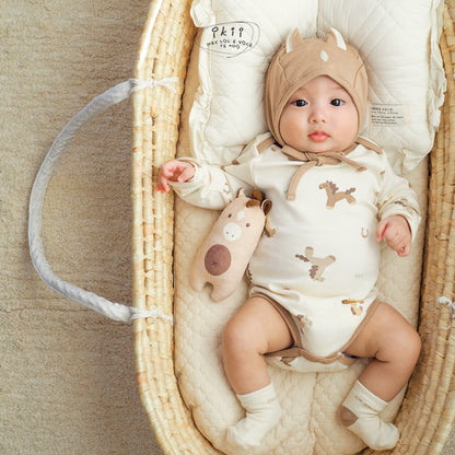 Horse Baby 可愛馬仔連身衣連帽套裝 (Farm Horse)