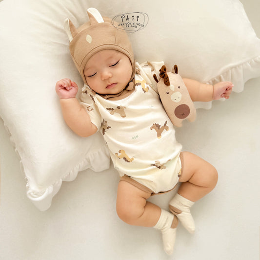 Horse Baby 可愛馬仔連身衣連帽套裝 (Farm Horse)