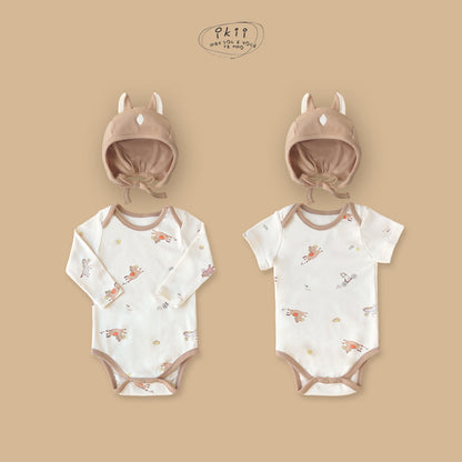 Horse Baby 可愛馬仔連身衣連帽套裝 (Scooter Horse)