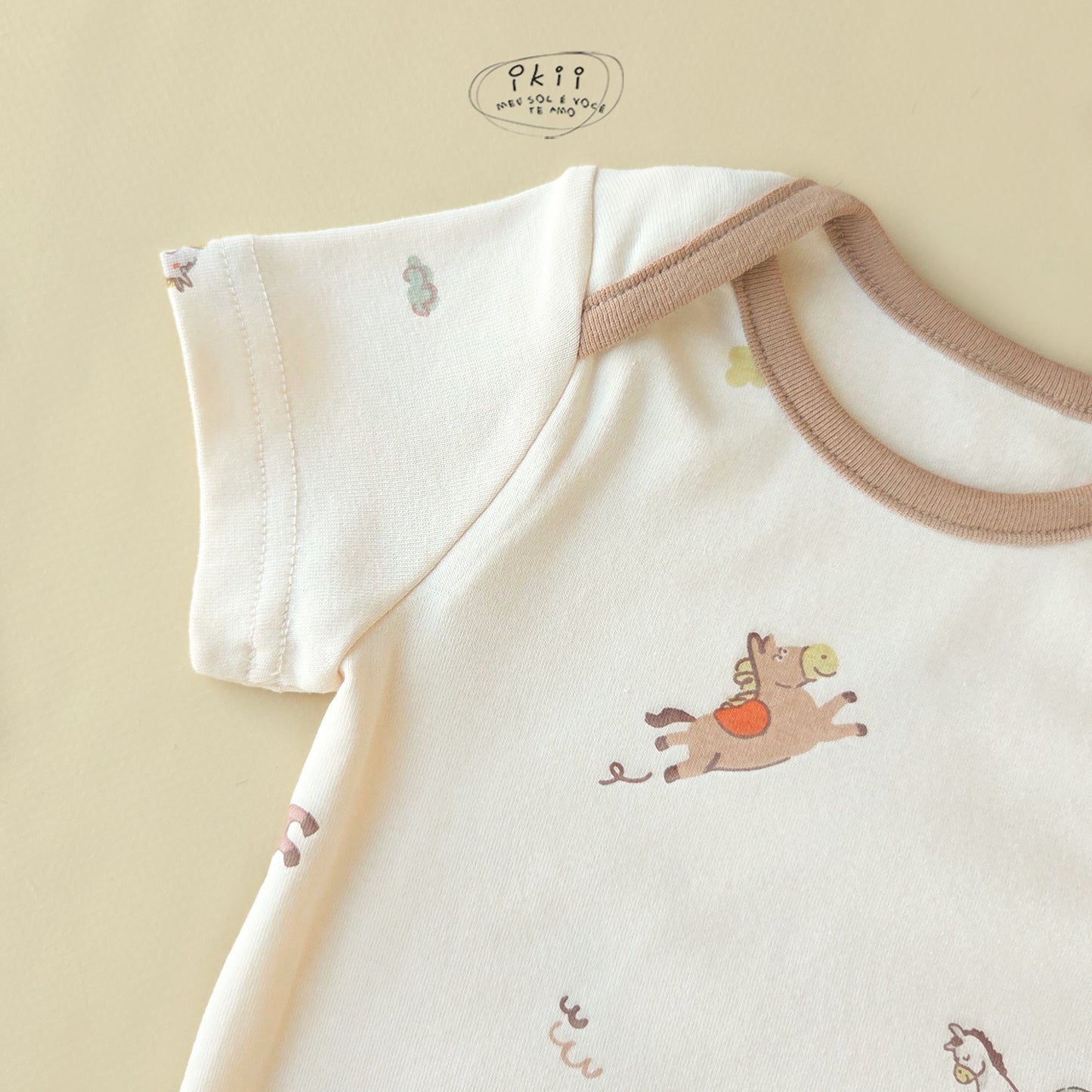 Horse Baby 可愛馬仔連身衣連帽套裝 (Scooter Horse)