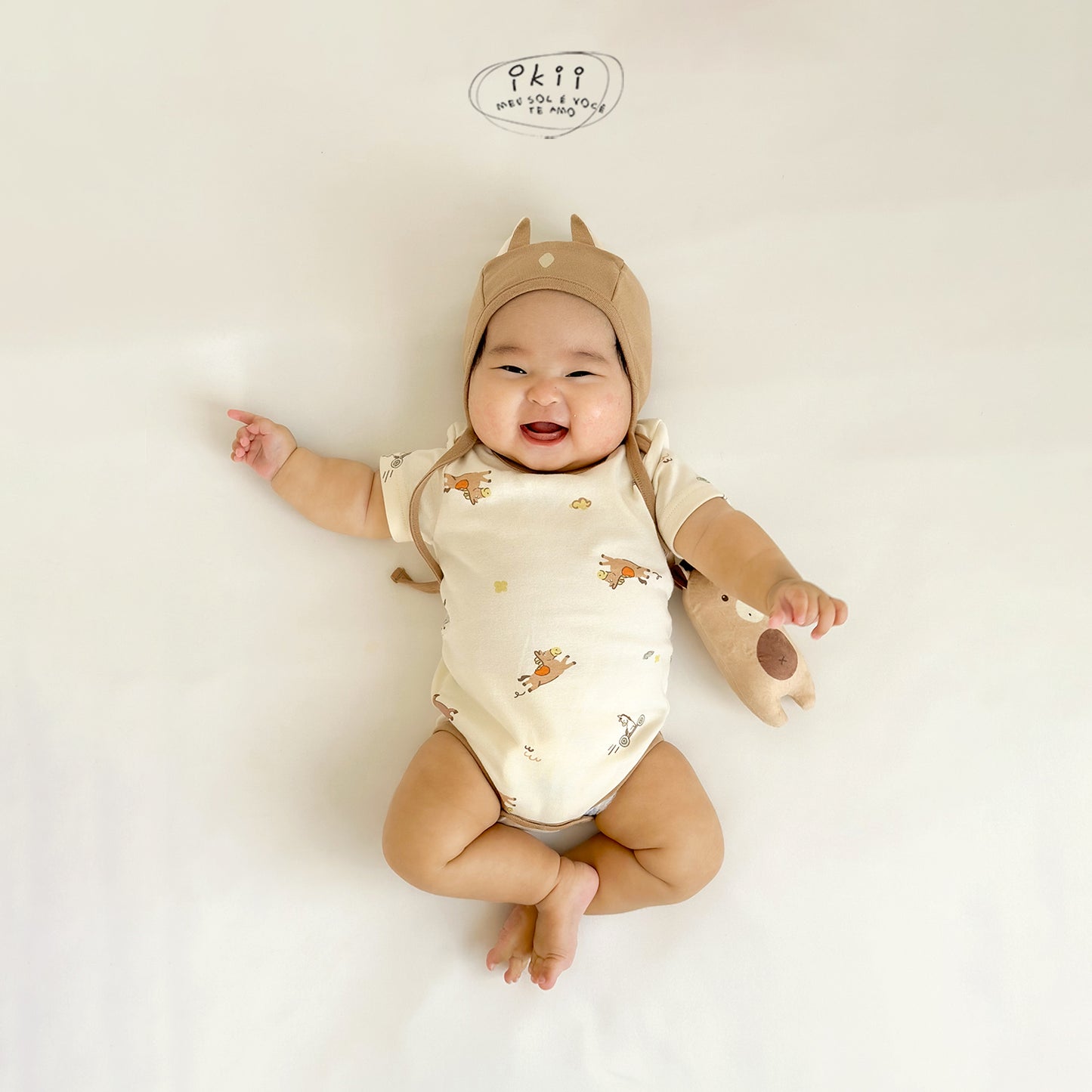 Horse Baby 可愛馬仔連身衣連帽套裝 (Scooter Horse)