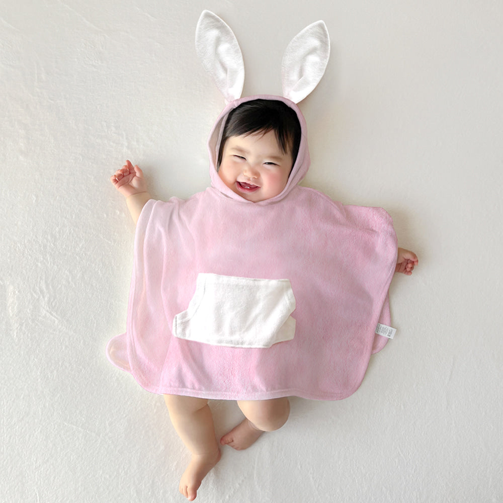 補貨中)  Bath Time 動物造型浴袍