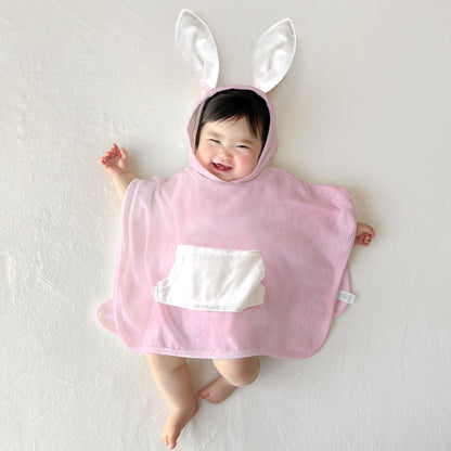 補貨中)  Bath Time 動物造型浴袍