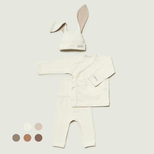 Preorder) Peekaboo Newborn Nuvo Rabbit  (3-set)