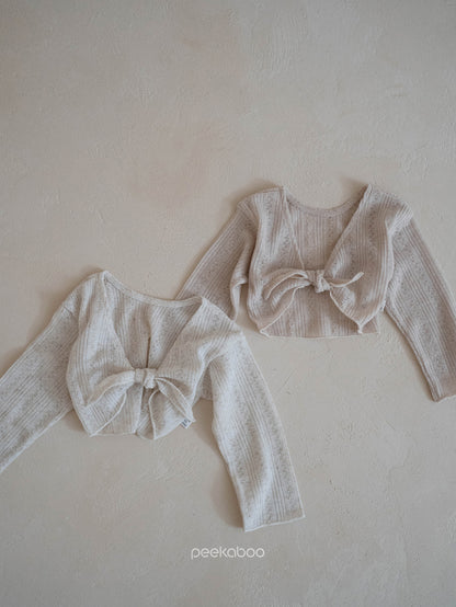 Preorder) Peekaboo / Fluttering Cardigan (Baby)