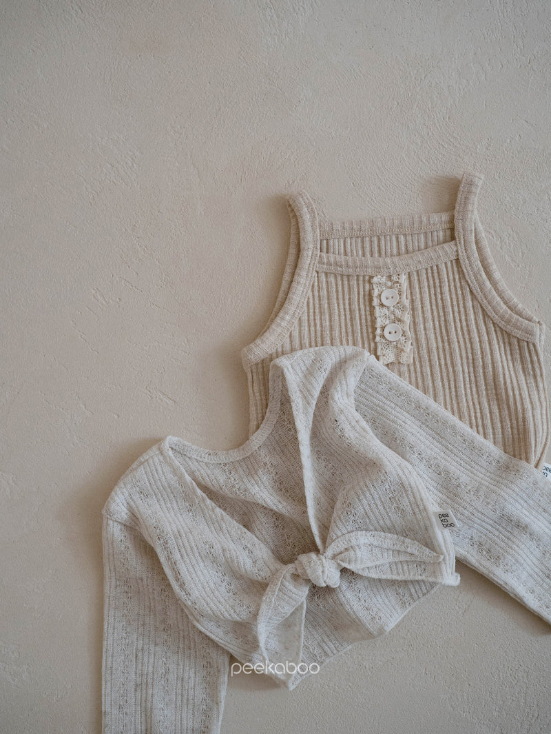 Preorder) Peekaboo / Fluttering Cardigan (Baby)
