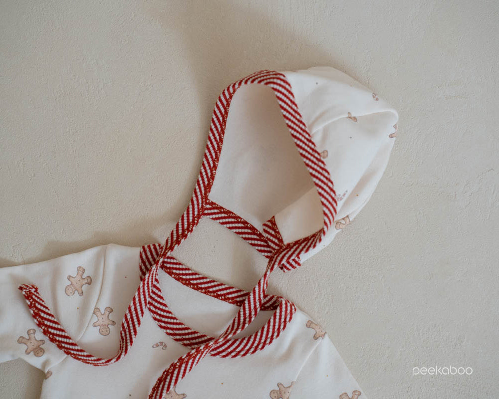 Preorder) Peekaboo / AS Gingerbread Baby Bonnet