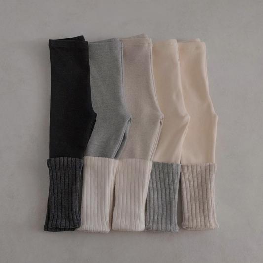 Preorder) Peekaboo Kids Rollup Leggings - Wnter Must Have 冬日必買
