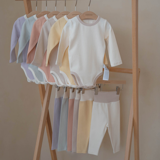 Preorder) Peekaboo / AS Daisy Baby Suit Set