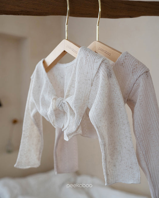 Preorder) Peekaboo / Fluttering Cardigan (Baby)