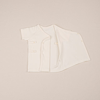 Preorder) Peekaboo Newborn Ribbon Top and Bottom Set  - short (不連配件)
