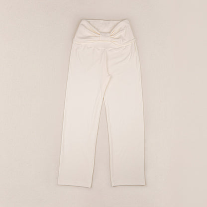 Preorder) Peekaboo Ribbon Mom Ribbon Pants (Long)