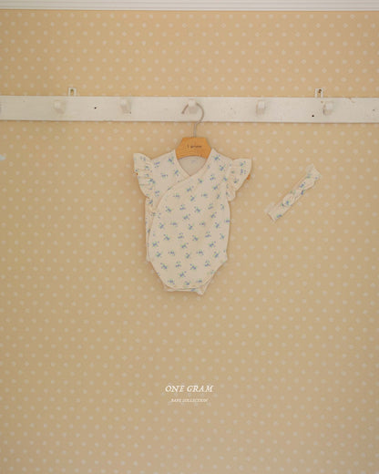 1GRAM 1그램 /小清新系列 🤍 Selena Newborn Suit with hairband (70)